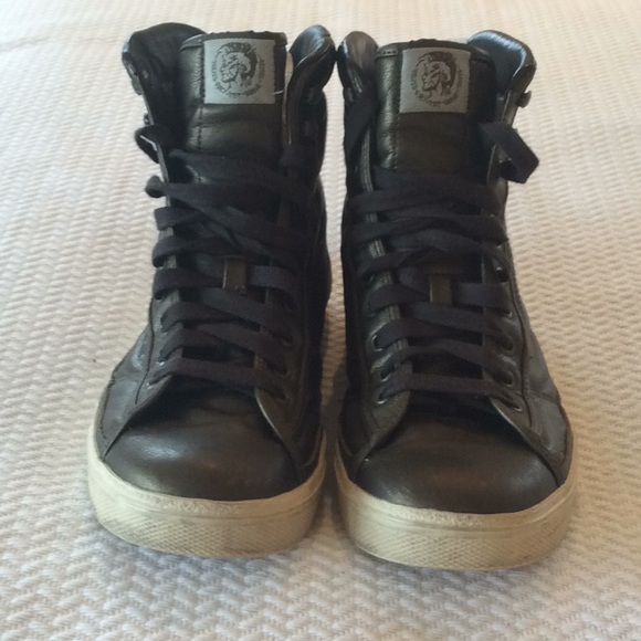 diesel mens high top sneakers